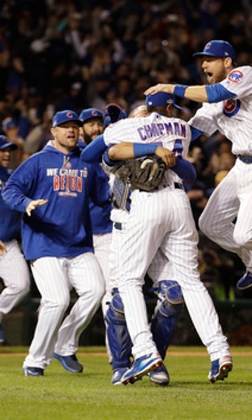 Cubs beat Dodgers 5-0 to reach 1st World Series since 1945